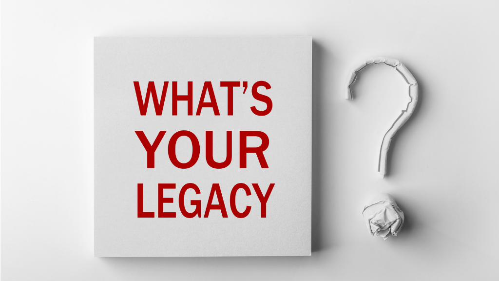 What's your legacy? By Simon Hares
